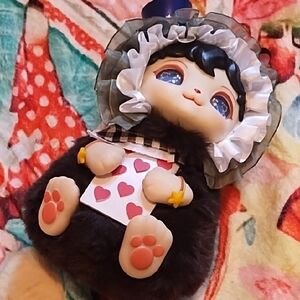 Adorable Black and White Stuffed Animal Toy Plush